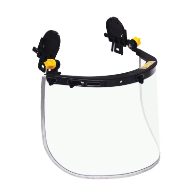 Face shield protection in hyd